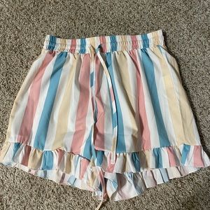 Multicolor shorts, SHEIN, size XS